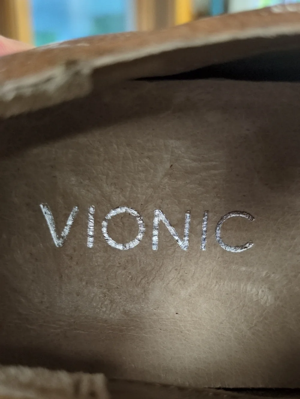 Vionic Delight Edie Rose Gold Quilted Leather Sneakers Size 10